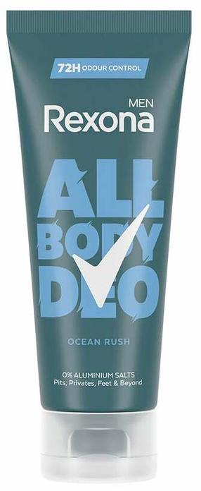 Kehakreem meestele Rexona Ocean Rush, 75 ml