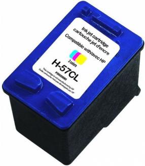 Tintes printera kasetne Uprint H-57CL-UP, daudzkrāsaina