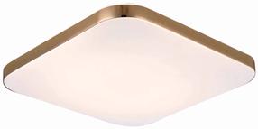 Светильник плафон Light Prestige Babilon LP-335/1C S 4GD square, LED, 4000 °К, 1 x 18 Вт, белый цв. / золотой цв.