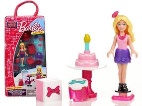 Lelle Barbie Mega Bloks ZA1891, (krāsa/dizains tiek izvēlēts nejauši)