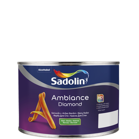 Dažai Sadolin Ambiance Diamond, balta sp., 0.5 l