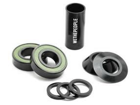 Dviračių atsarginė dalis WeThePeople COMPACT BB SET - 22mm, 6061-t6, juoda sp./žalia sp., 8 vnt.