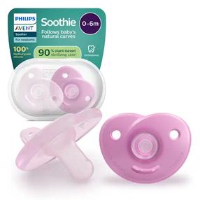 Luttide komplekt Philips Avent Soothie SCF099/27, 0 kuud, roosa v.