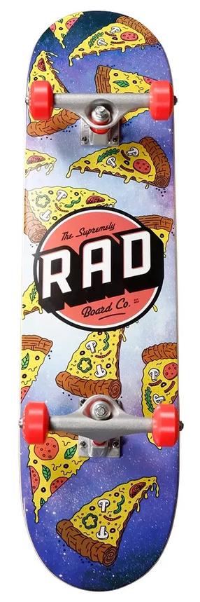 Skrituļdēlis Rad Logo Progressive Complete Galaxy Pizza, dzeltena krās.