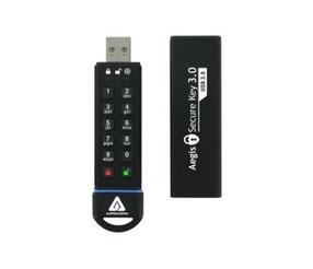 USB atmintinė Apricorn Aegis Aegis Secure Key, 30 GB