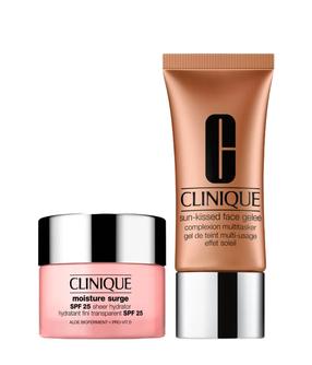 Sejas kopšanas līdzekļu komplekts sievietēm Clinique Moisture Surge Sunkissed Essentials, 60 ml, SPF 25, 2 gab.