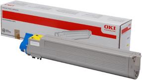 Tonerių kasetė Oki MC853, geltona sp.
