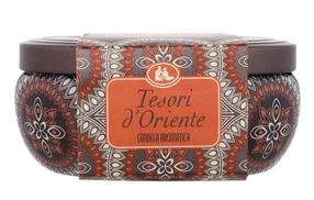 Svece, aromātiskā Tesori d´Oriente, 20 - 30 h, 200 g, brūna krās./oranža krās.