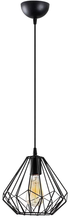 Lampa karināms Opviq Diamond 704-S 521SHN3392, E27, 1 x 40 W, melna krās. / melna krās.