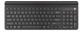 Bezvadu datora tastatūra Natec Felimare, EN, melna krās.