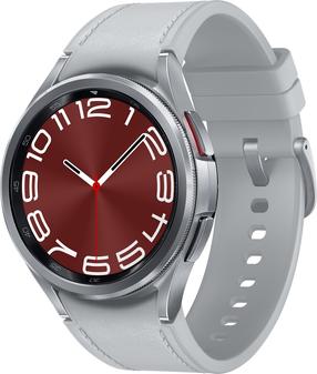 Умные часы Samsung Galaxy Watch 6 Classic Stainless Steel 43mm LTE SM-R955FZSAEUE, серебристый цв.