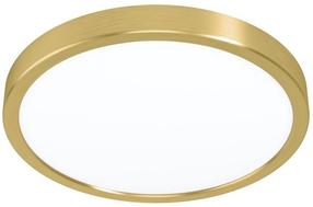 Lampa griesti Eglo Fueva5 Round 900182, LED, 3000 °K, 1 x 20.5 W, balta krās. / zelta krās.