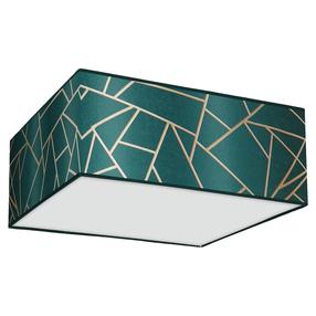 Lampa griesti Milagro Ziggy MLP7575, E27, 3, balta krās. / zelta krās., 50 x 50 cm