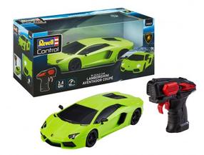 Rc automobilis Revell Aventador 24663, 1:24, žalia sp.