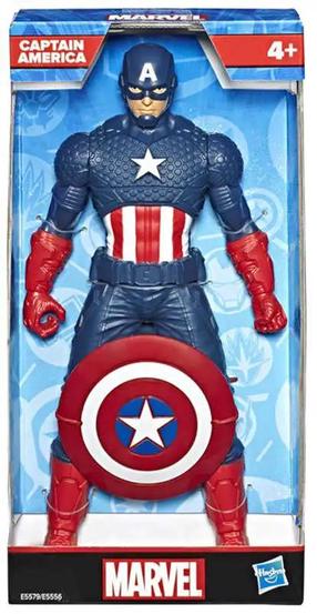 Mängukujuke, superkangelane Hasbro Marvel Captain America E5579, 26 cm, sinine v./punane v.