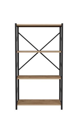 Grīdas plaukts Domoletti 53000011078, ozola koka imitācijas krās., 120 cm x 60 cm x 30 cm