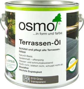 Eļļa terasēm 007, pelēka krās., 2.5 l