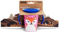 Vaikiškas puodelis Munchkin WildLove Miracle 360 Fox, 177 ml, 6+ mėn., plastikas, įvairių spalvų