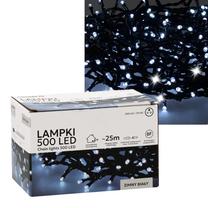 Lempučių girlianda Extralink 73288, 25 m, šaltai balta sp., 500 LED