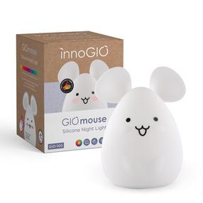 Naktinis šviestuvas InnoGIO GIOmouse, balta sp.