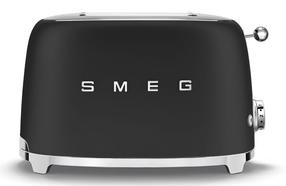 Tosteris Smeg TSF01BLMEU, melna krās.