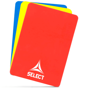 Kohtunikukaartide komplekt Select 7490900003, sinine v., 3 tk