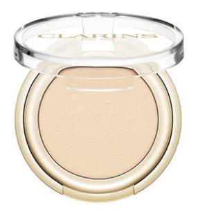 Akių šešėliai Clarins Ombre Skin, 1.5 g, smėlio sp. 01 matte ivory