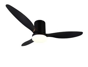 Lubinis ventiliatorius su lempa RL Goteborg R64202132, 20 W, 1 vnt., juoda sp.