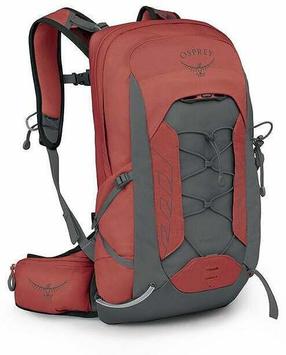 Turistinė kuprinė Osprey Tempest 11, raudona sp./pilka sp., 11 l