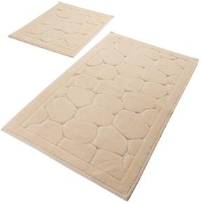 Комплект ковриков для ванны Foutastic Parma 359CHL1658, бежевый цв., 100 см x 60 см