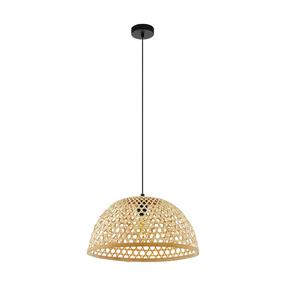 Valgusti rippuv Eglo Claverdon 43254, E27, 1 x 40 W, puidu v. / must v.