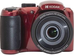 Digitālā fotokamera Kodak AZ255, sarkana krās.