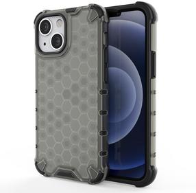 Чехол для телефона Hurtel Honeycomb armor cover for iPhone 13 mini, черный цв., Apple