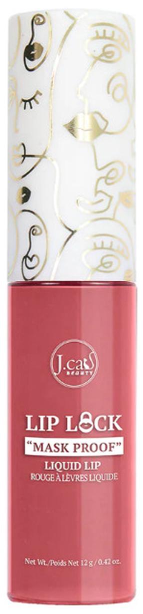 Lūpų dažai J.Cat Beauty Lip Lock "Mask Proof" Liquid, 10 g, blessed sp., 108