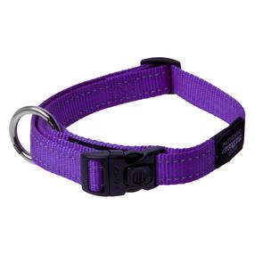 Antkaklis šunims Rogz Utility Classic, violetinė sp., 340 - 560 mm x 20 mm, 34-56