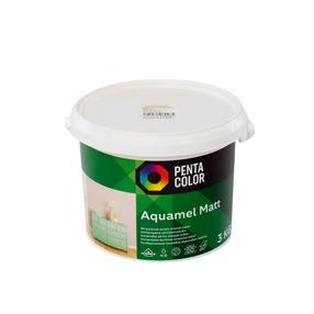 Emailvärv, universaalsed Pentacolor Aquamel, matt, 3 kg, elevandiluu v.