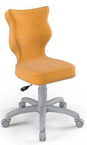 Laste töötool Petit VT35 Size 3, 30 x 55 x 71.5 - 77.5 cm, oranž v./hall v.