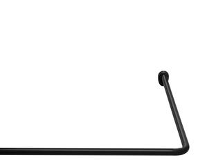 Vonios karnizas Ridder Wien 59511, 27 cm, Ø 25 mm, juoda