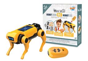 Elektroninė laboratorija Buki France Mini Lab Robot Dog, geltona sp.