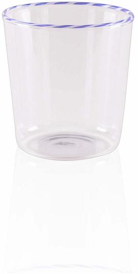 Stiklinė Hermia BRD0131, stiklas, 0.32 l, mėlyna sp.