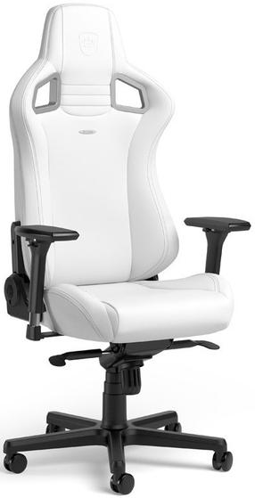 Игровой стул Noblechairs Epic NBL-EPC-PU-WED, 46 x 57 x 127 - 137 см, белый цв.