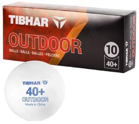 Galda tenisa bumbiņa Tibhar Outdoor TT, 40 mm, 10 gab.