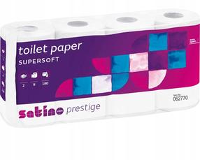 Tualettpaber Wepa Satino Prestige, 2 kiht, 8 tk