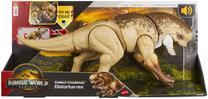 Žaislinė figūrėlė, dinozauras Mattel Jurassic World Rumble N Rampage Distortus Rex JGB58, ruda sp.