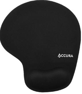 Pelės kilimėlis Accura Alten ACC-P1810, 21 cm x 24 cm x 0.2 cm, juoda sp.