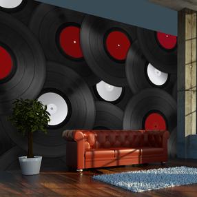 Fototapeet Artgeist Vinyls: Retro, 193 cm x 250 cm