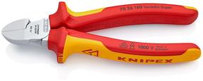 Knaibles sānu/diagonālai griešanai Knipex 70 26 160, 160 mm