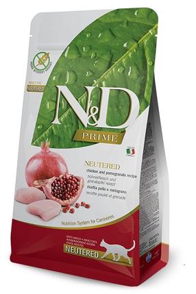 Sausā kaķu barība Farmina N&D Prime Chicken And Pomegranate, vistas gaļa, 5 kg