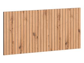 Lovos galvūgalis Lamea, 99.5 cm x 2 cm, 47 cm, artisan oak sp.
