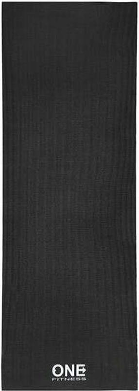 Kilimėlis fitnesui ir jogai One Fitness YM01, juoda sp., 173.5 cm x 61 cm x 0.3 cm